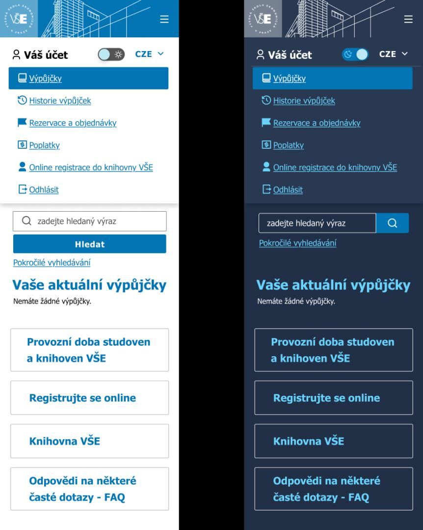 Full dark mode applied across the mobile catalog interface
